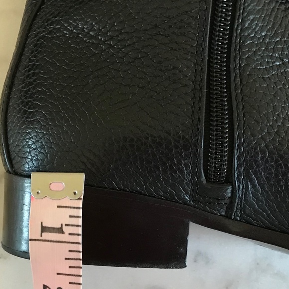 TORY BURCH BLACK TALL AMANDA RIDDING BOOTS - Picture 3 of 16